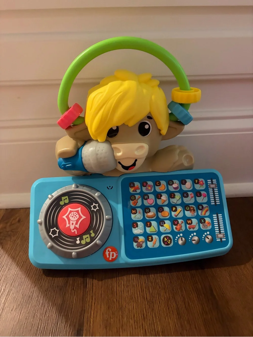 Kids Musical DJ Toy - Blue and Yellow Activity Player